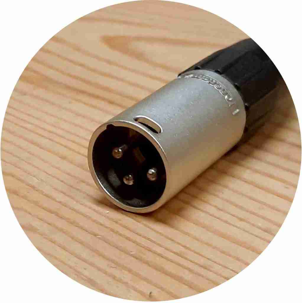 AES EBU connettore maschio La Baracca cavi