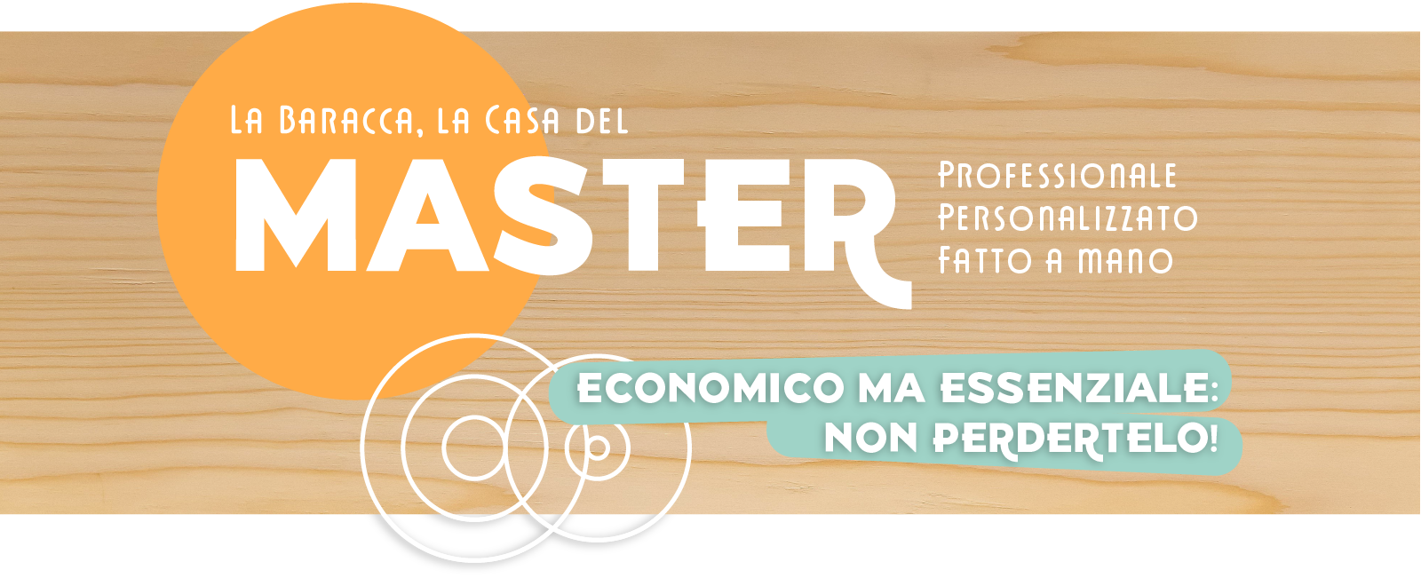 La Baracca, la Casa dei Master Audio Professionali, Personalizzati, Fatti a mano I Master sono economici ma essenziali, non perderteli!